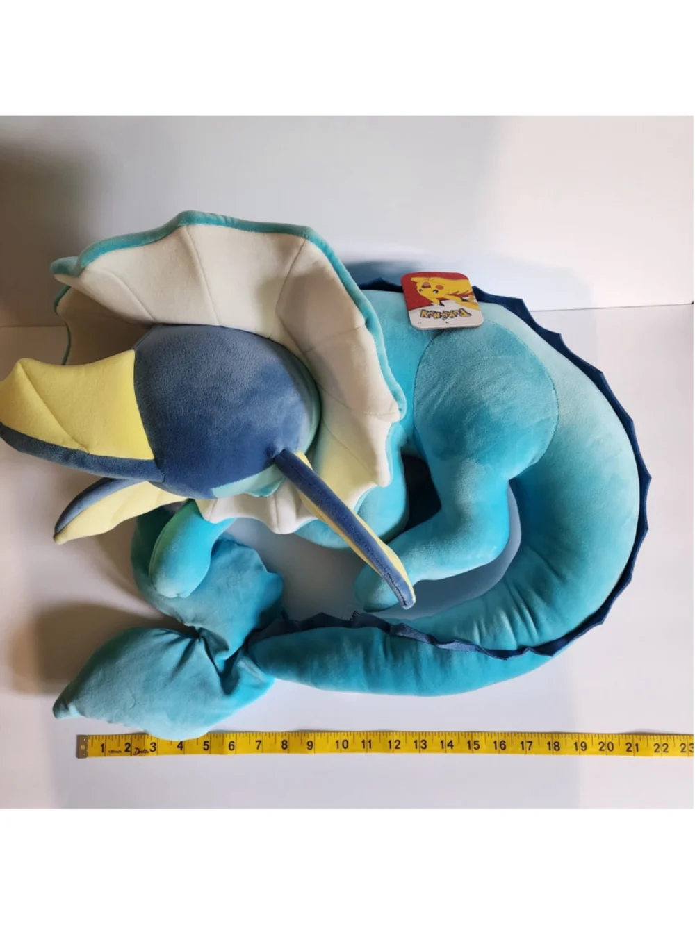 Pokémon Sleeping Vaporeon Plush 18 Inch Jazwares New With Tags NWT Eeveelution